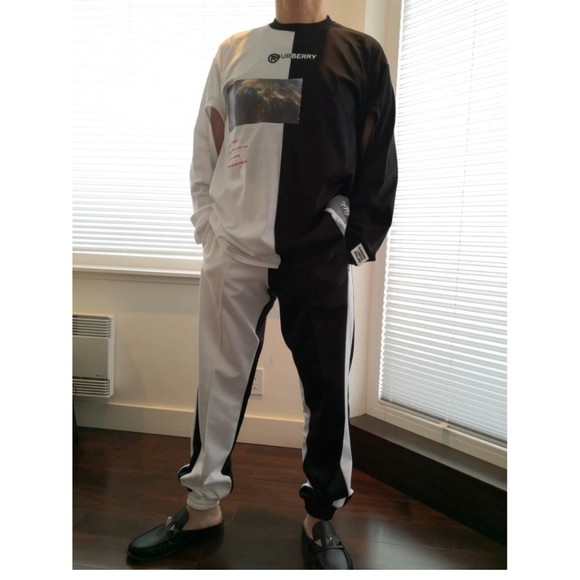 Burberry mens jogger pants - Picture 3 of 8